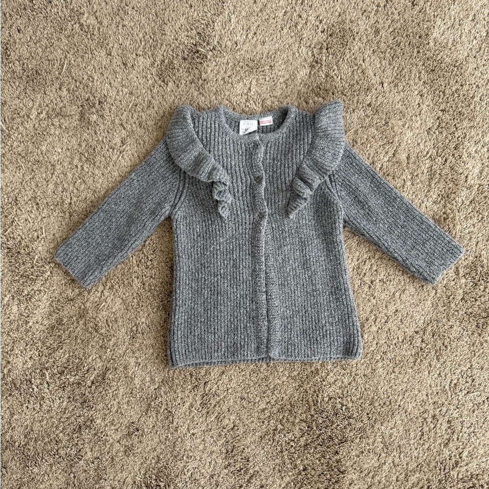 Zara Charcoal Knit Sweater